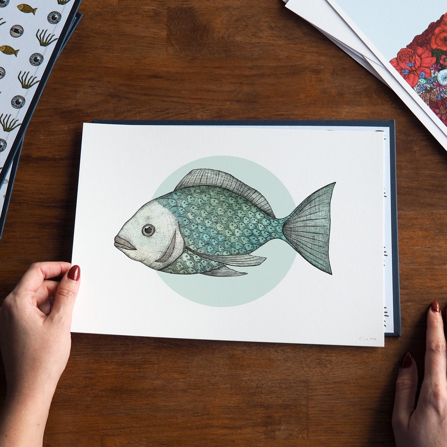 Fish Scales - Art Print