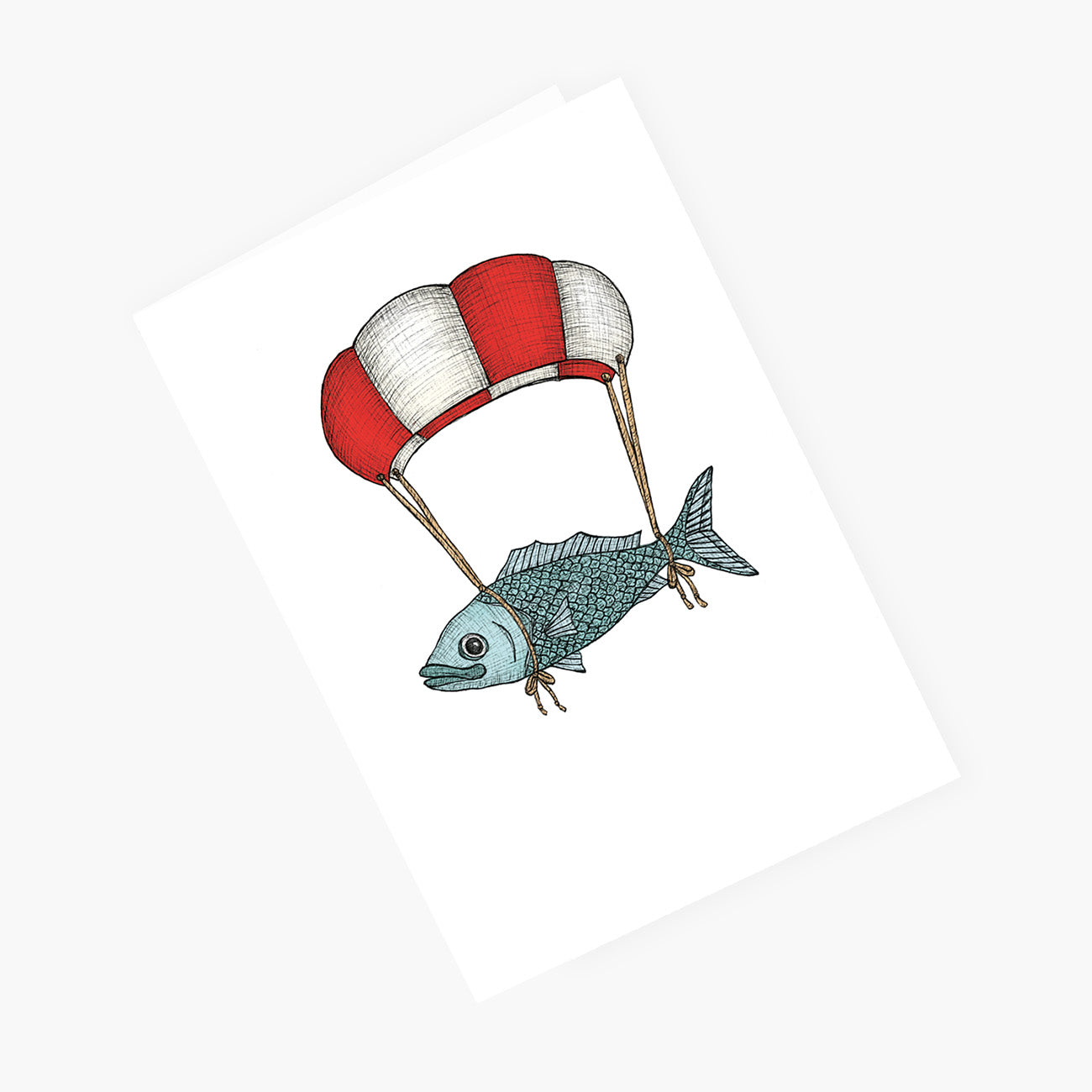 Flying Fish - Any Occasion Greeting Card