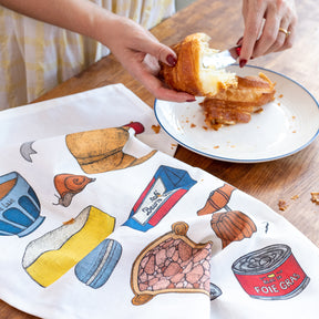 My French Kitchen - Art Tea Towel