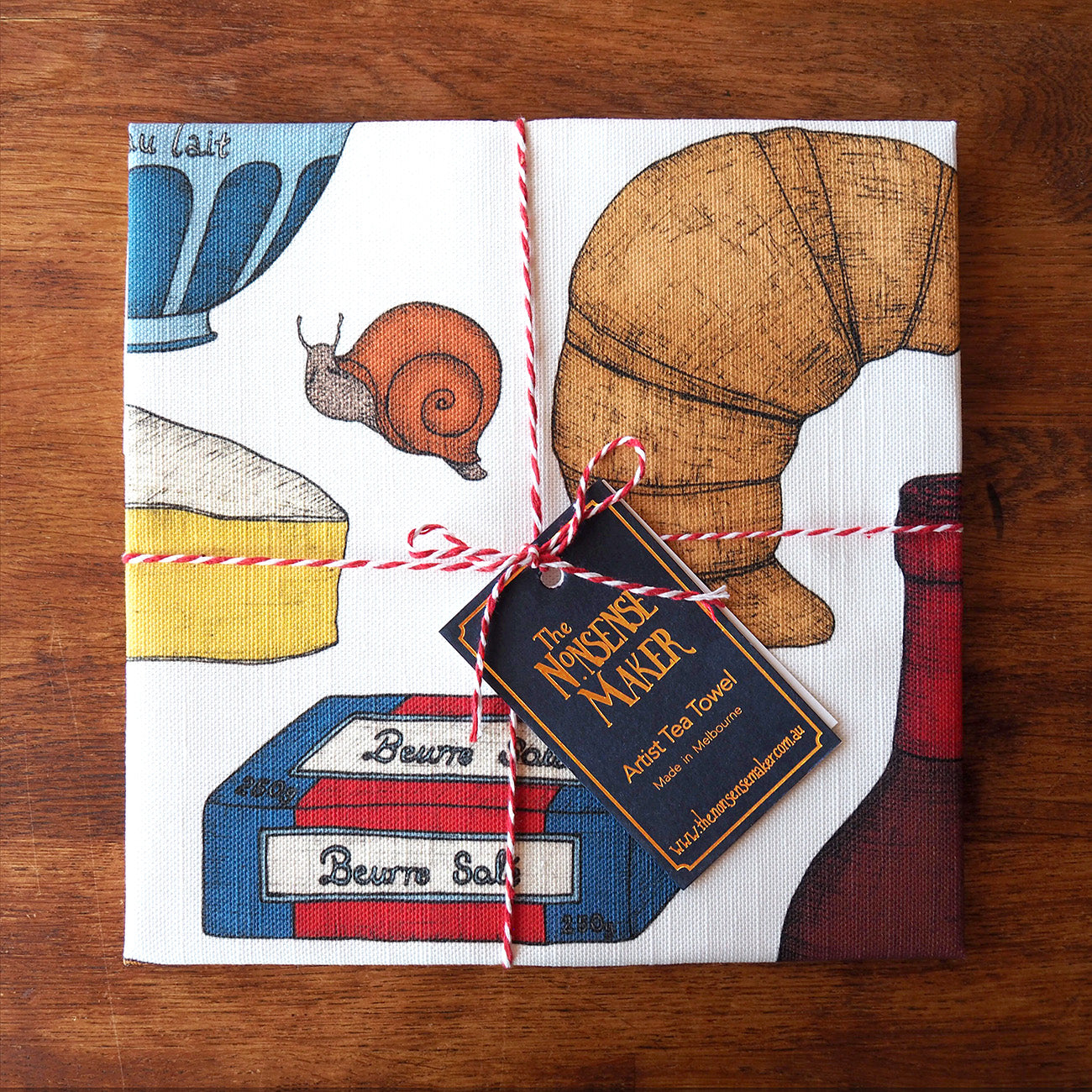 My French Kitchen - Art Tea Towel