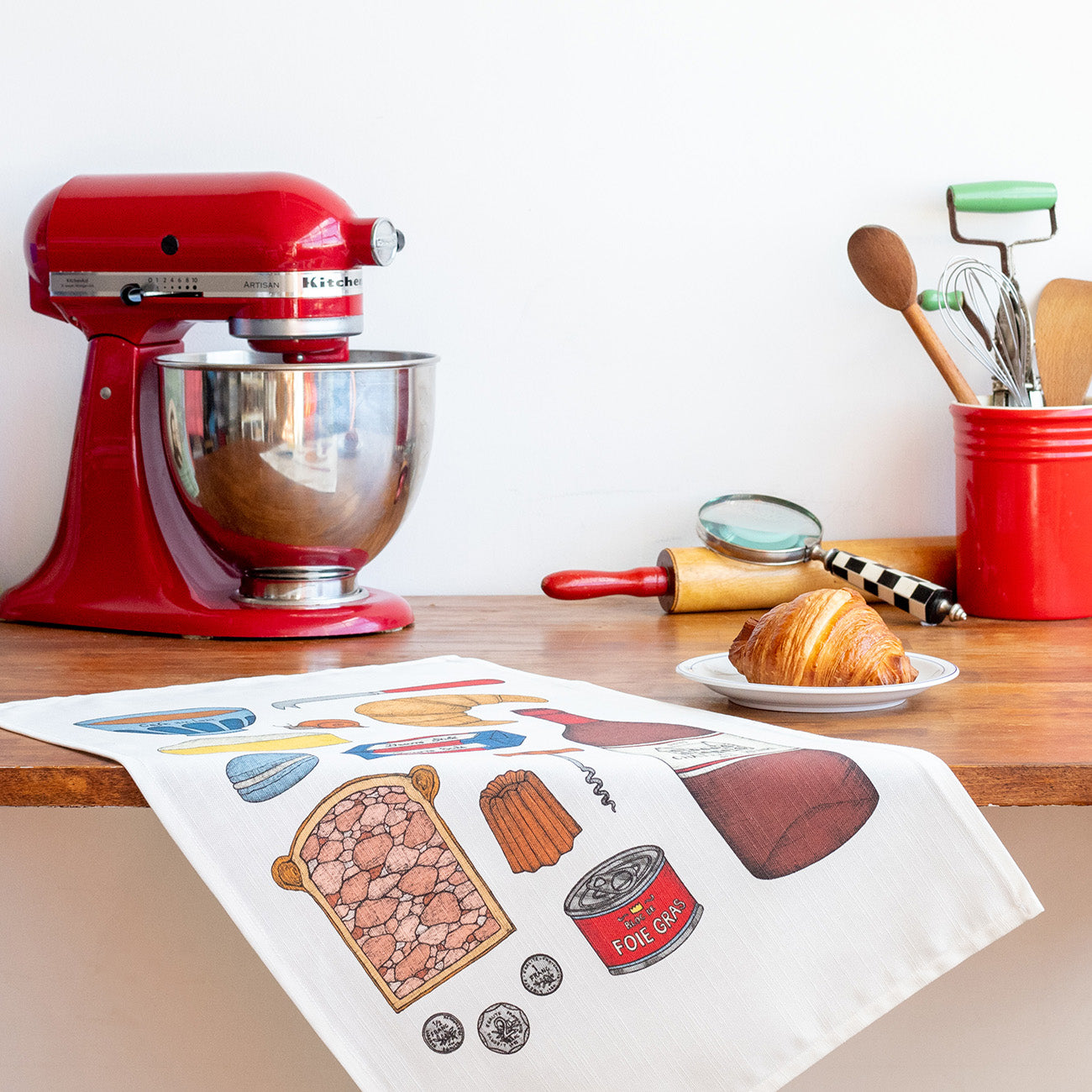 My French Kitchen - Art Tea Towel
