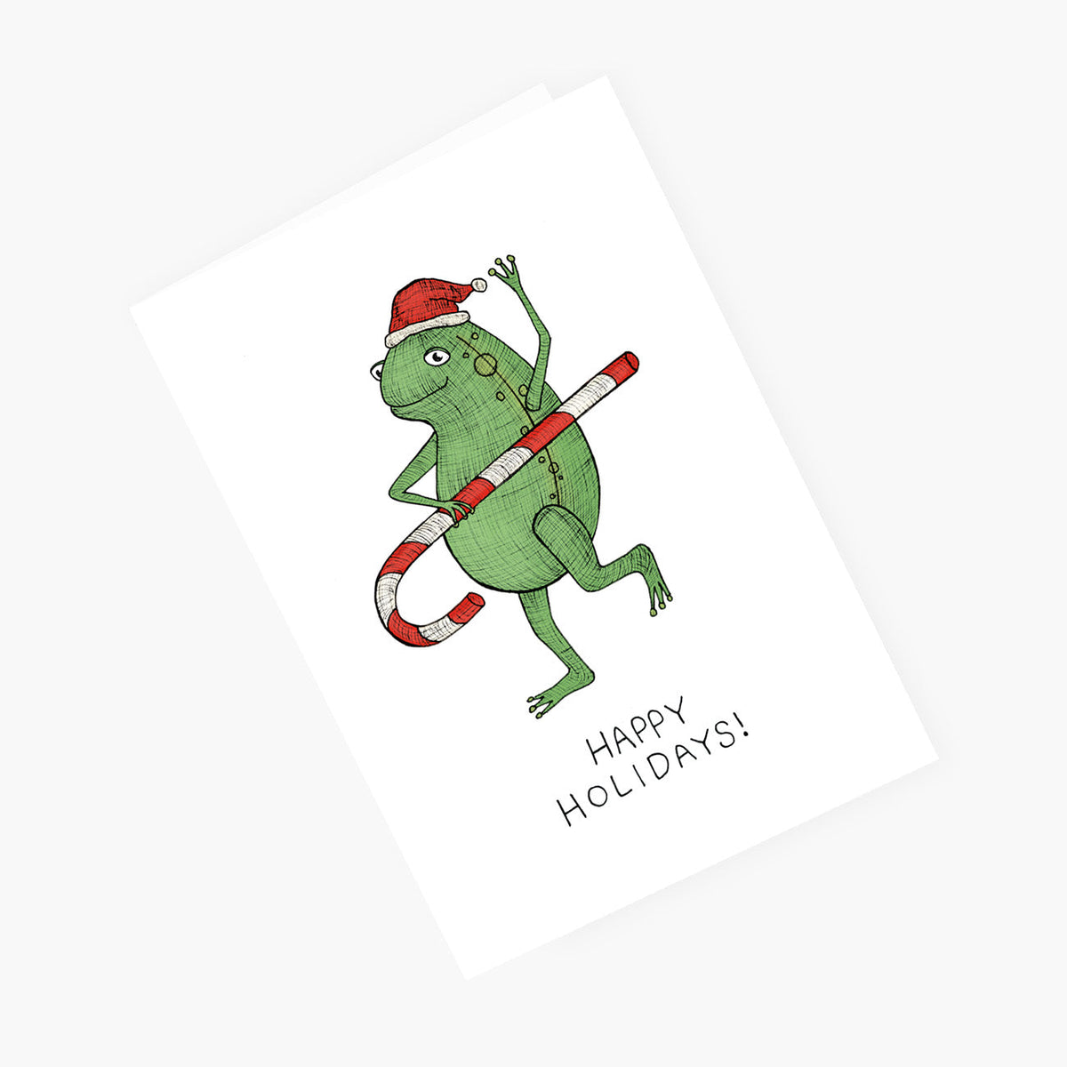 Froggy Christmas - Christmas Card