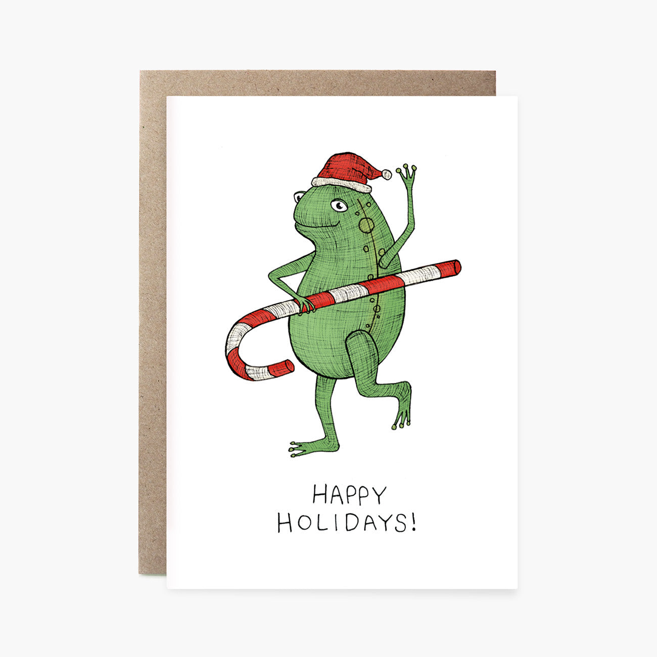 Froggy Christmas - Christmas Card