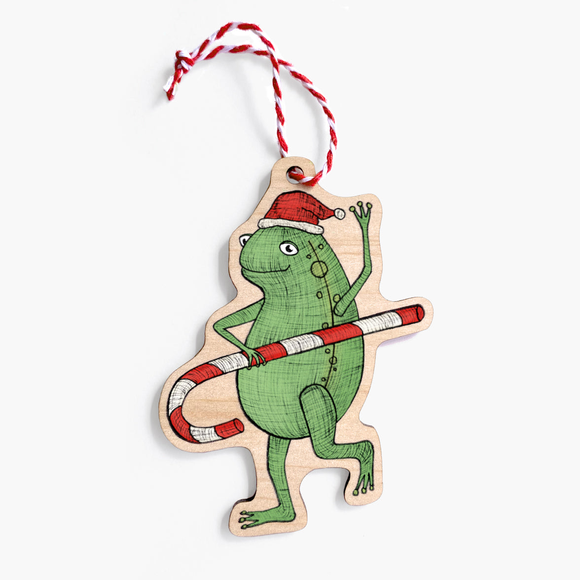 Froggy - Christmas Ornament