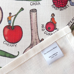 Fruit and Vegetable - Art Tea Towel