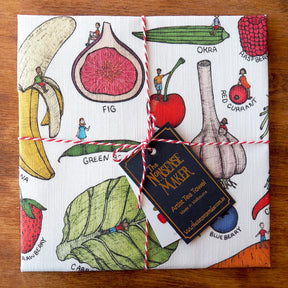 Fruit and Vegetable - Art Tea Towel