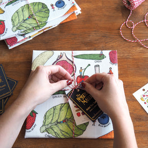 Fruit and Vegetable - Art Tea Towel