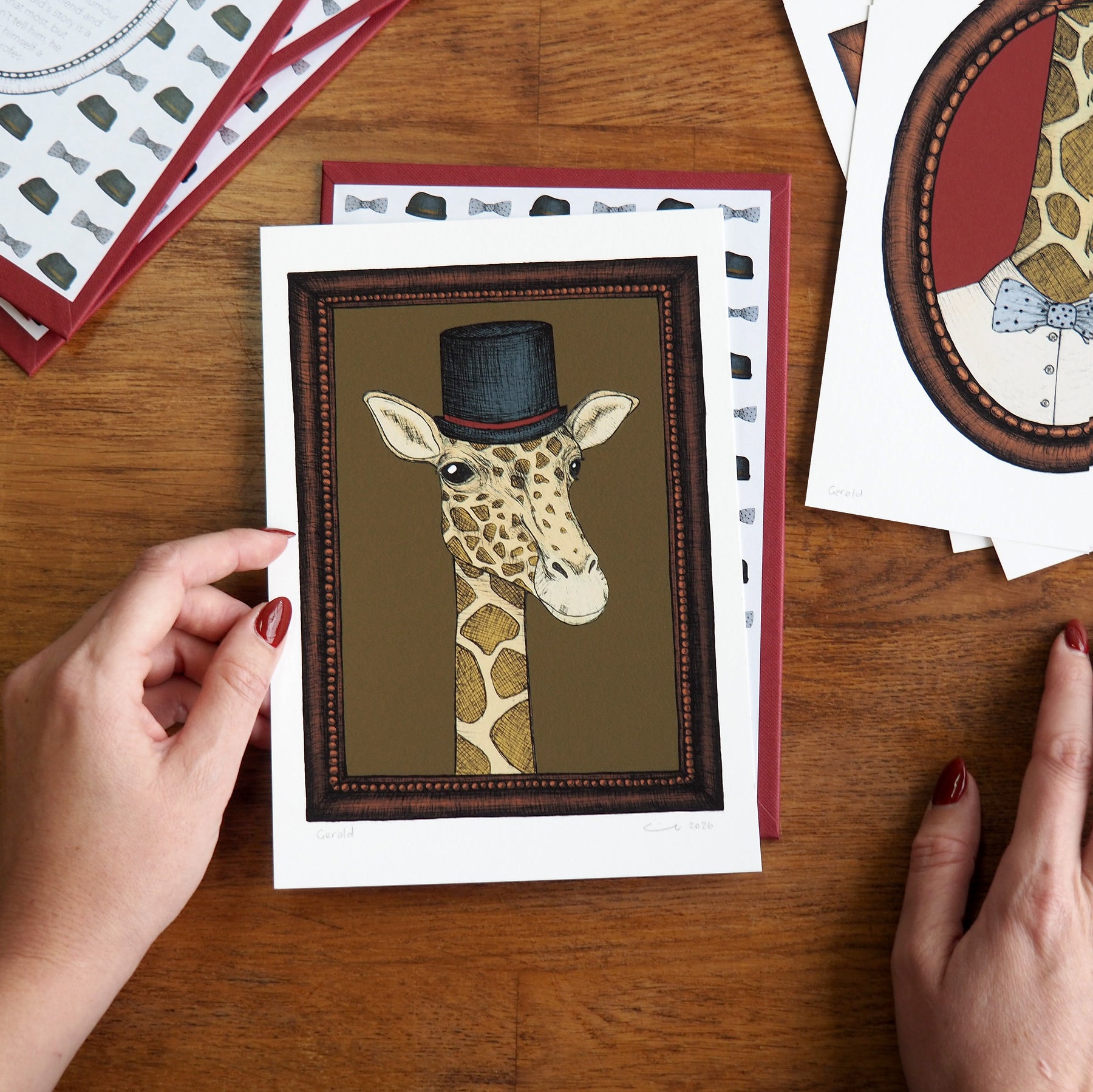 Gerald Art Print Set - Animal Art Prints