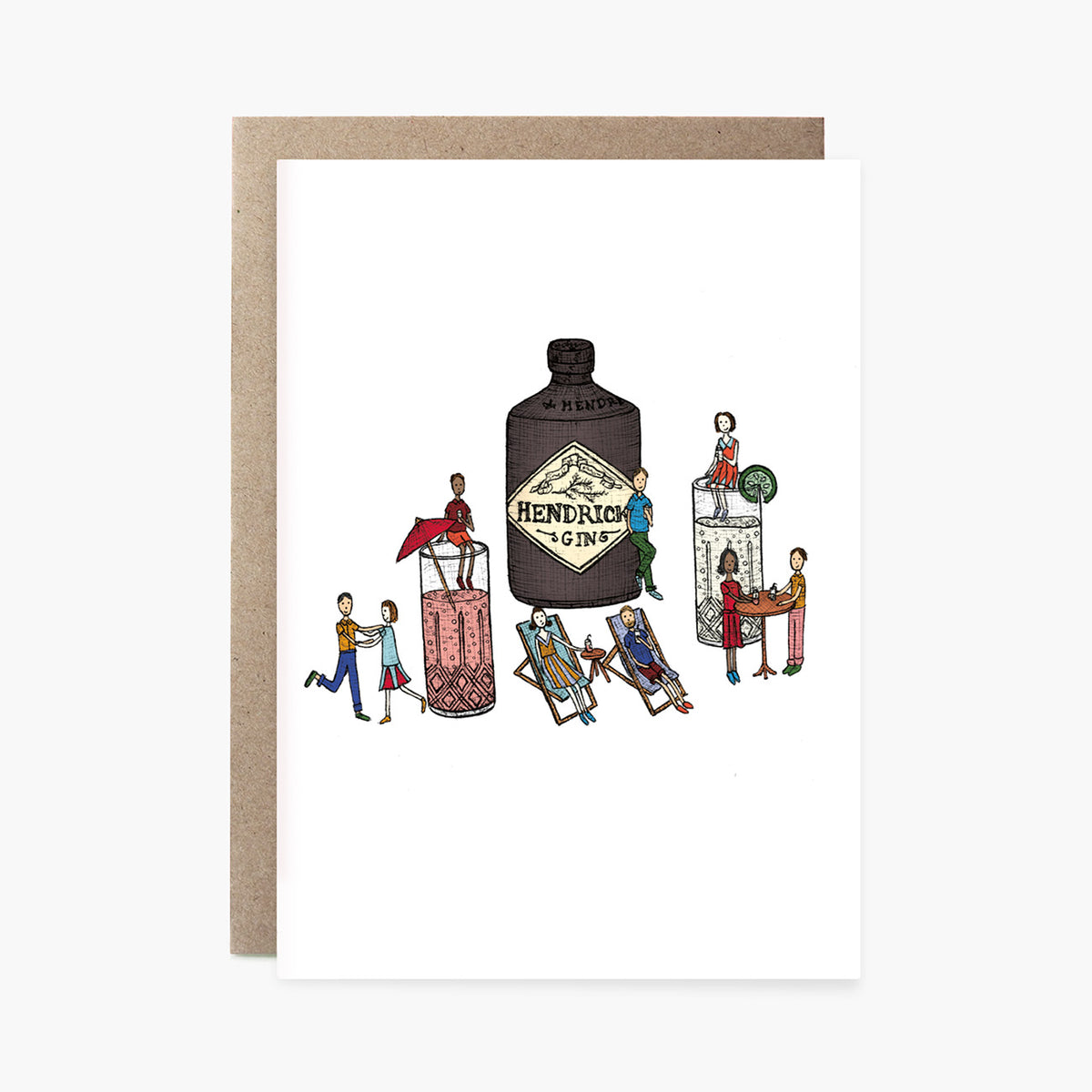 Gin Party - Greeting Card