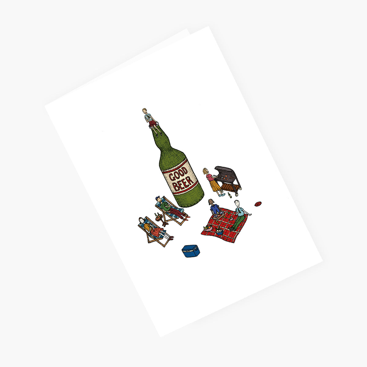 Good Beer - Greeting Card