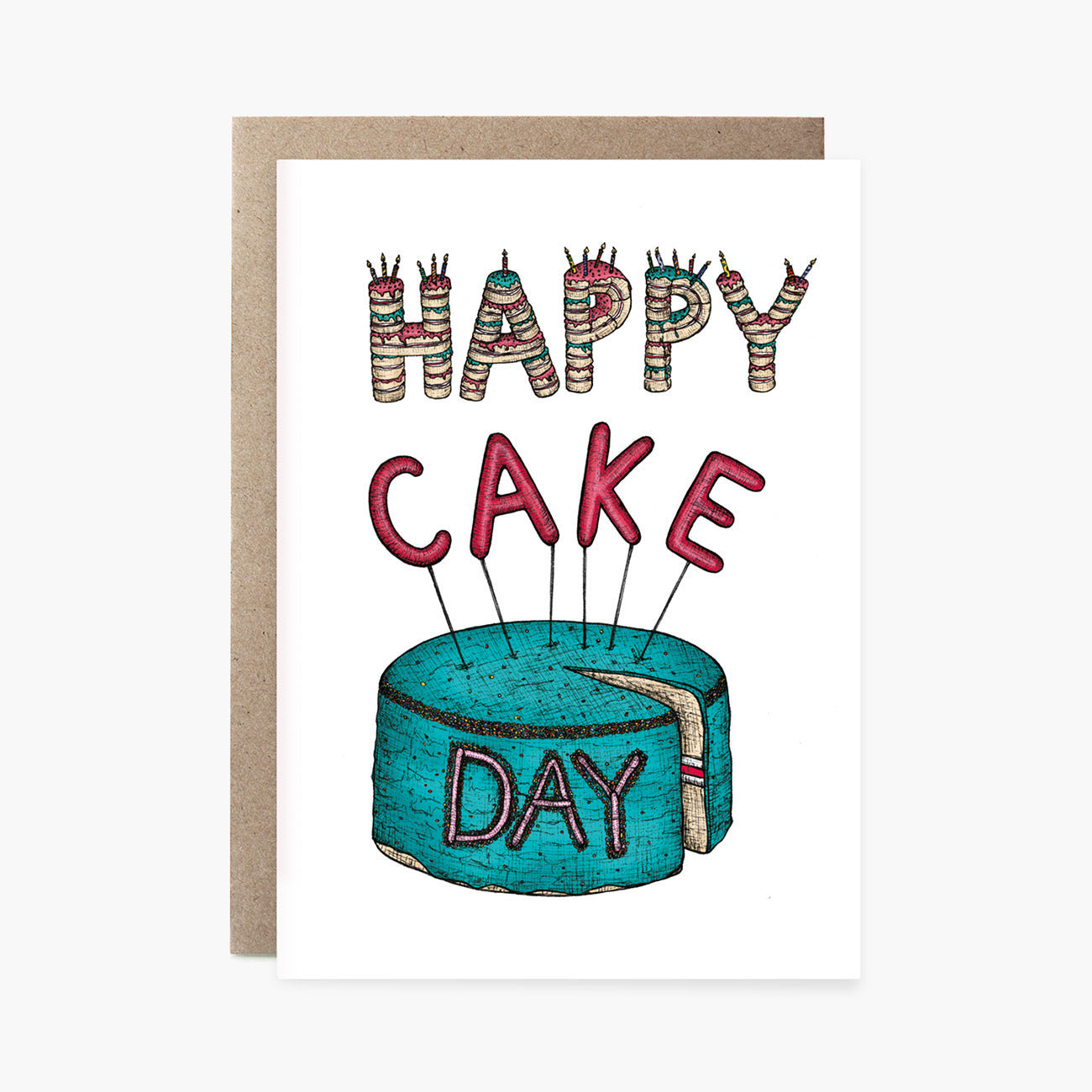 Happy Cake Day - Happy Birthday Card