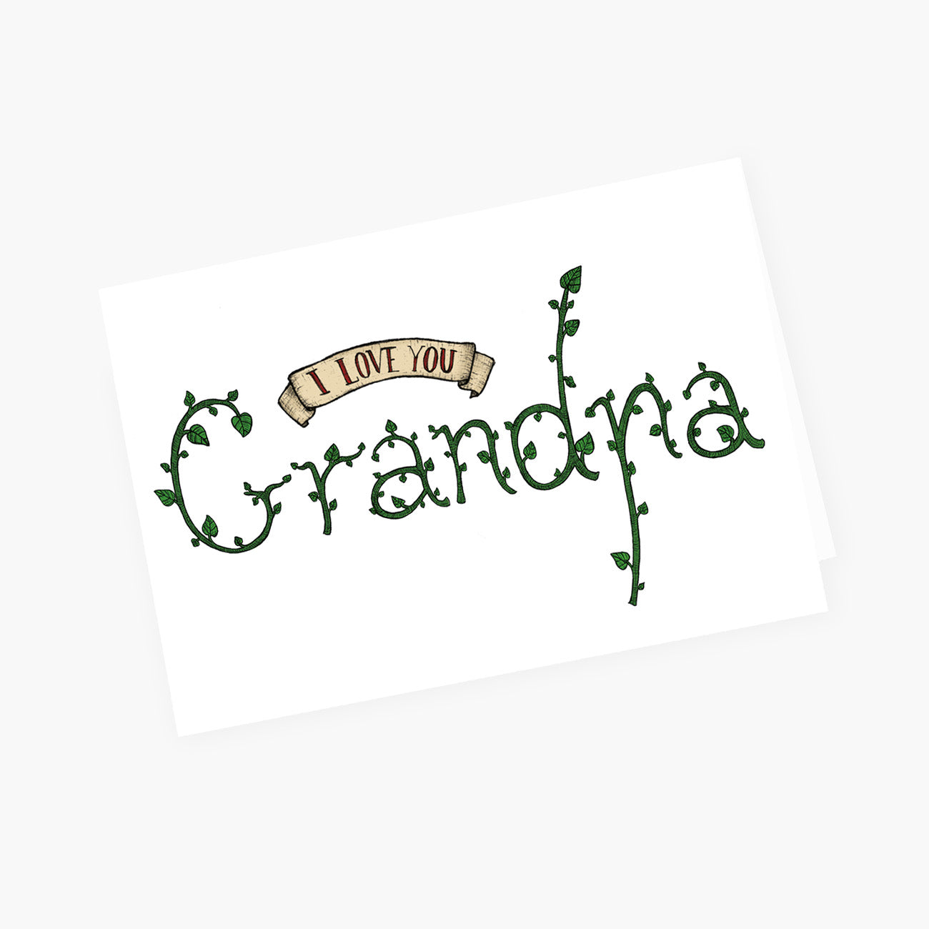 I Love You Grandpa - Greeting Card