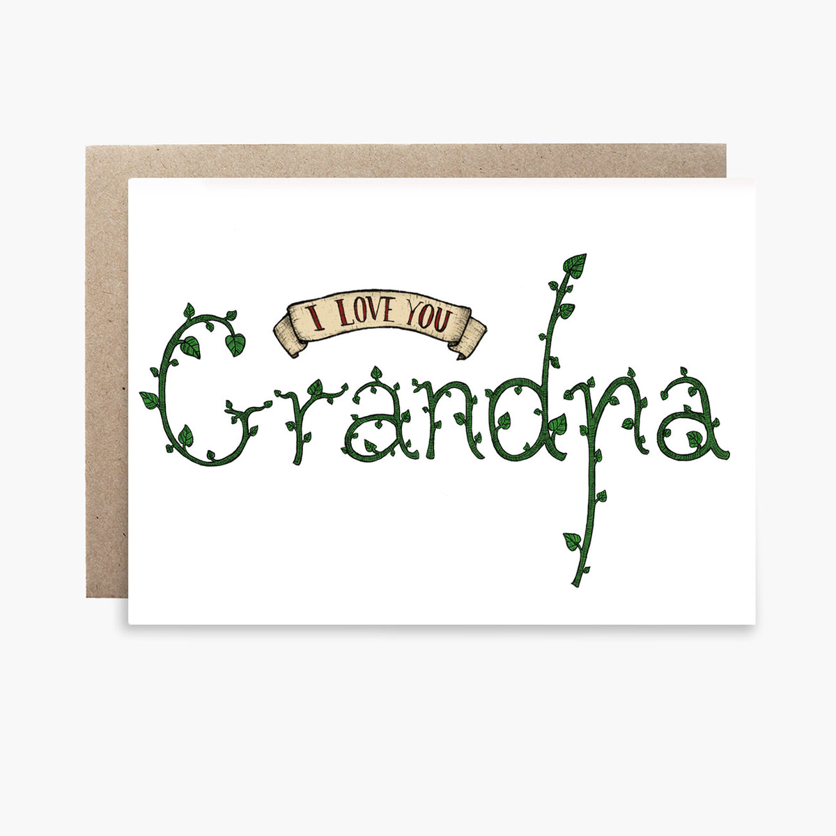I Love You Grandpa - Greeting Card