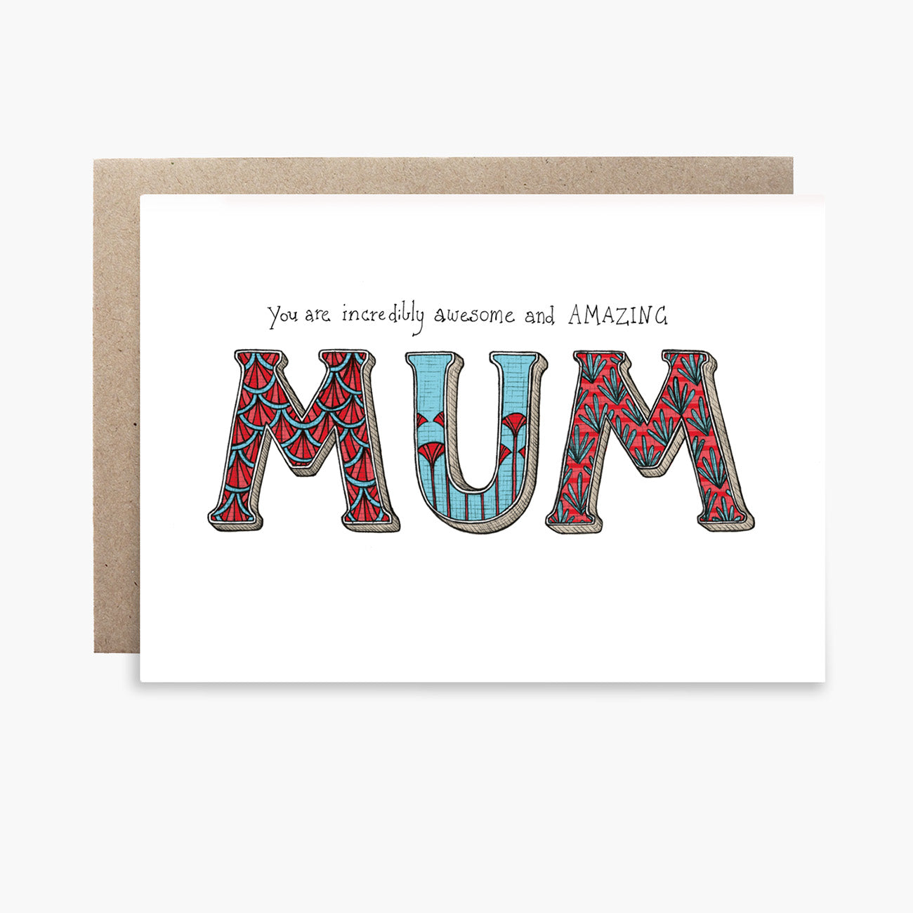 You are Amazing Mum - Mother's Day Card