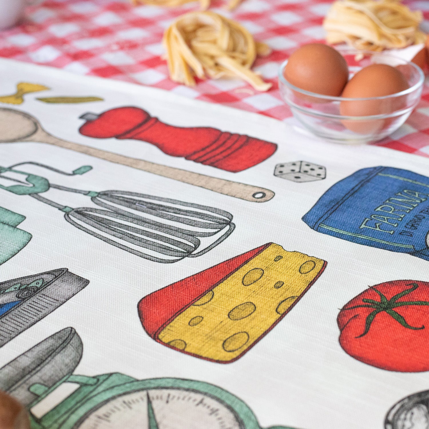 Italian Kitchen - Art Tea Towels