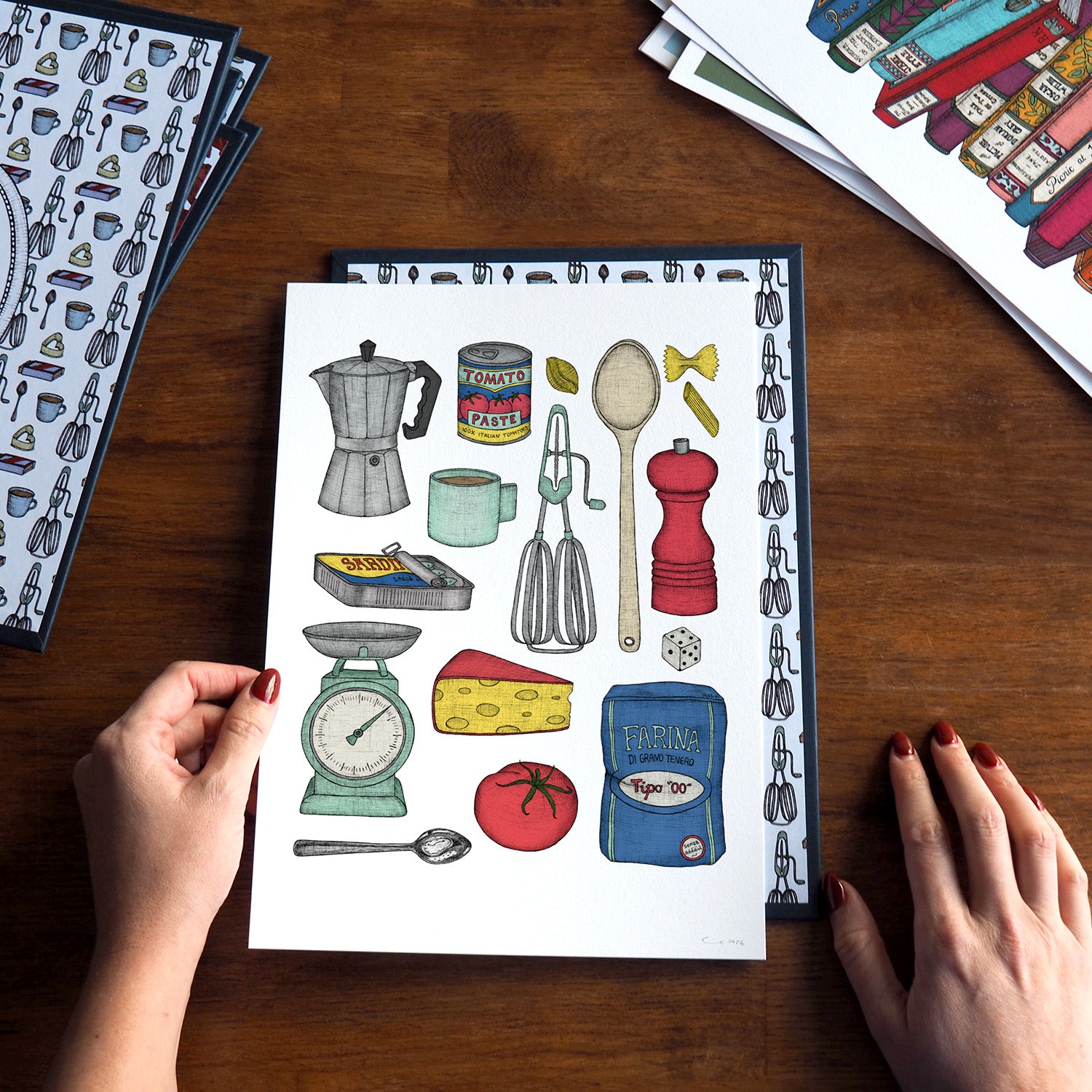My Italian Kitchen - Art Print