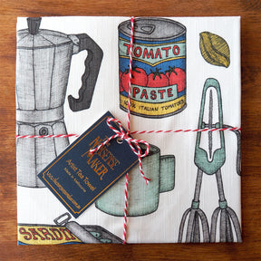 Italian Kitchen - Art Tea Towels