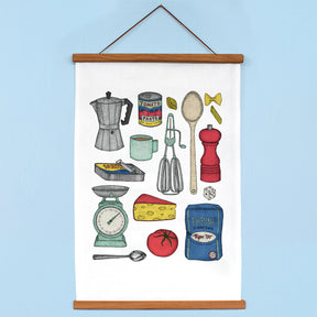 Italian Kitchen - Art Tea Towels