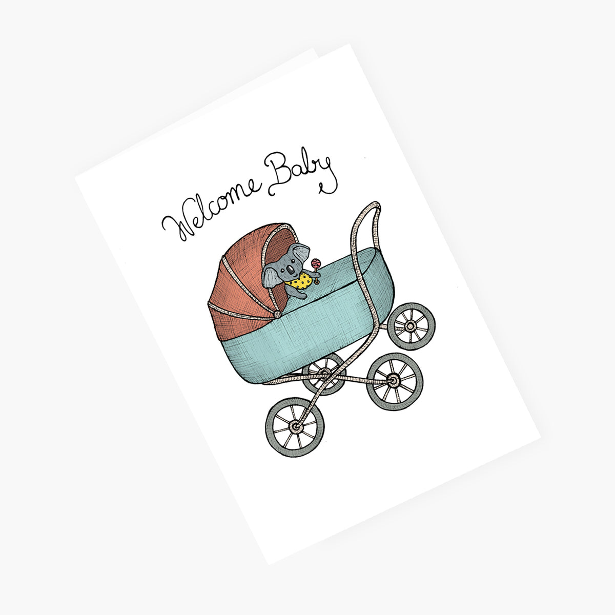 Koala Baby - Card for Newborn