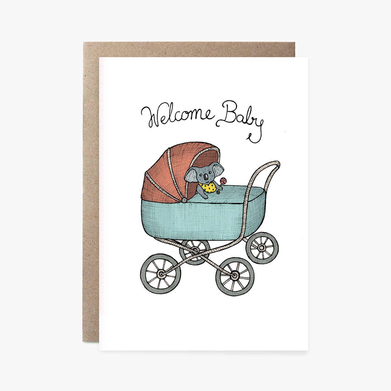 Koala Baby - Card for Newborn