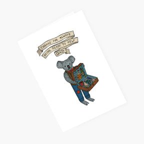 Koala Dad - Father's Day Card