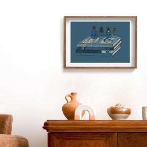 Little Women Artwork - Book Art Print