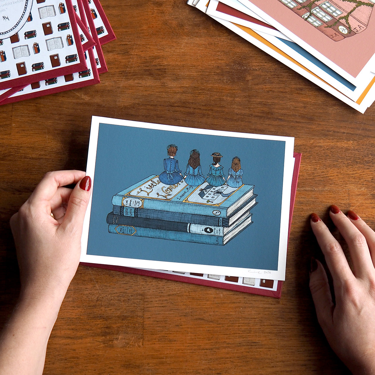 Little Women Artwork - Book Art Print