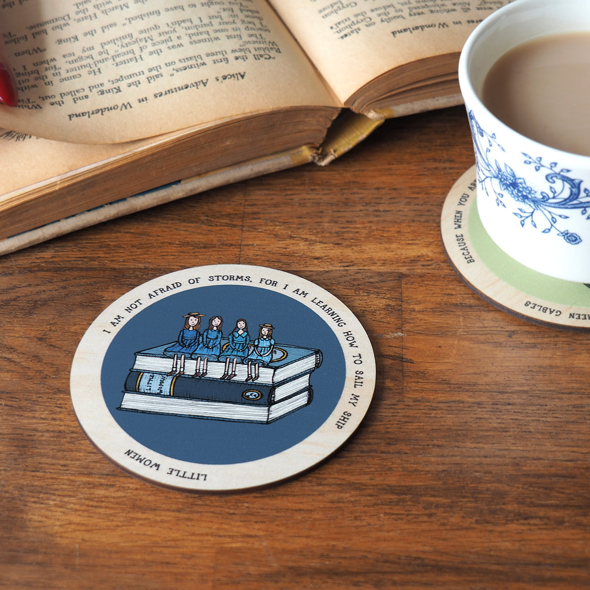 Little Women Coaster - Drink Coaster