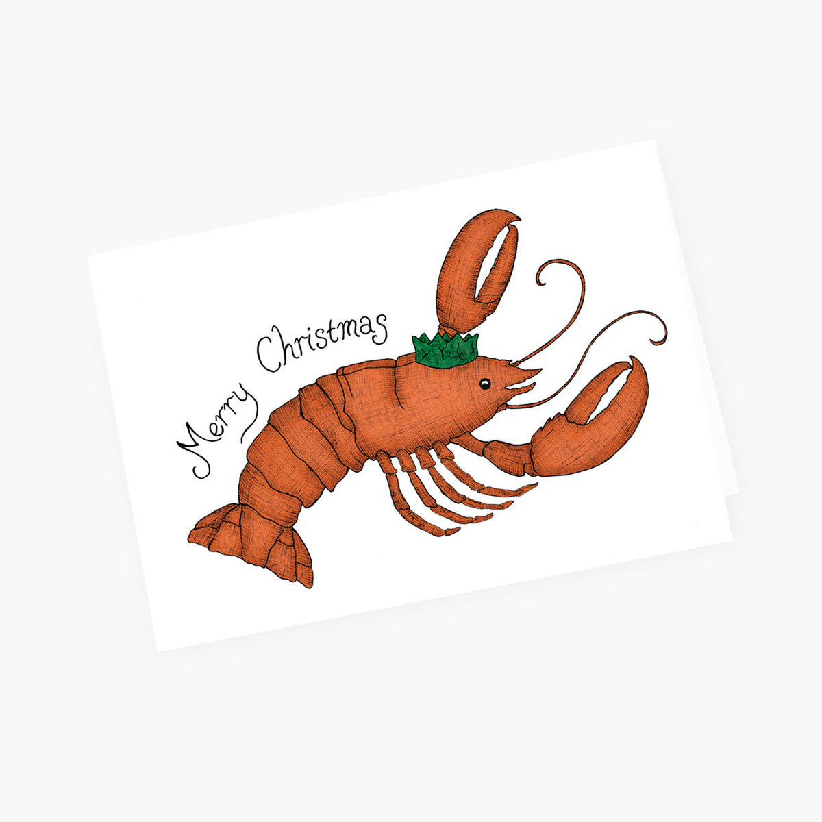 Lobster Christmas - Christmas Card