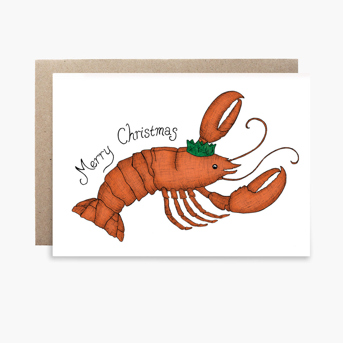 Lobster Christmas - Christmas Card