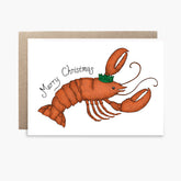 Lobster Christmas - Christmas Card