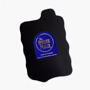 Back of an iced vovo magnet.