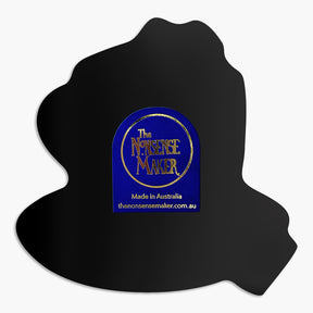 Photo of the back of the teacup koala magnet.