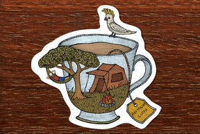Camping Magnet - Australian Magnets