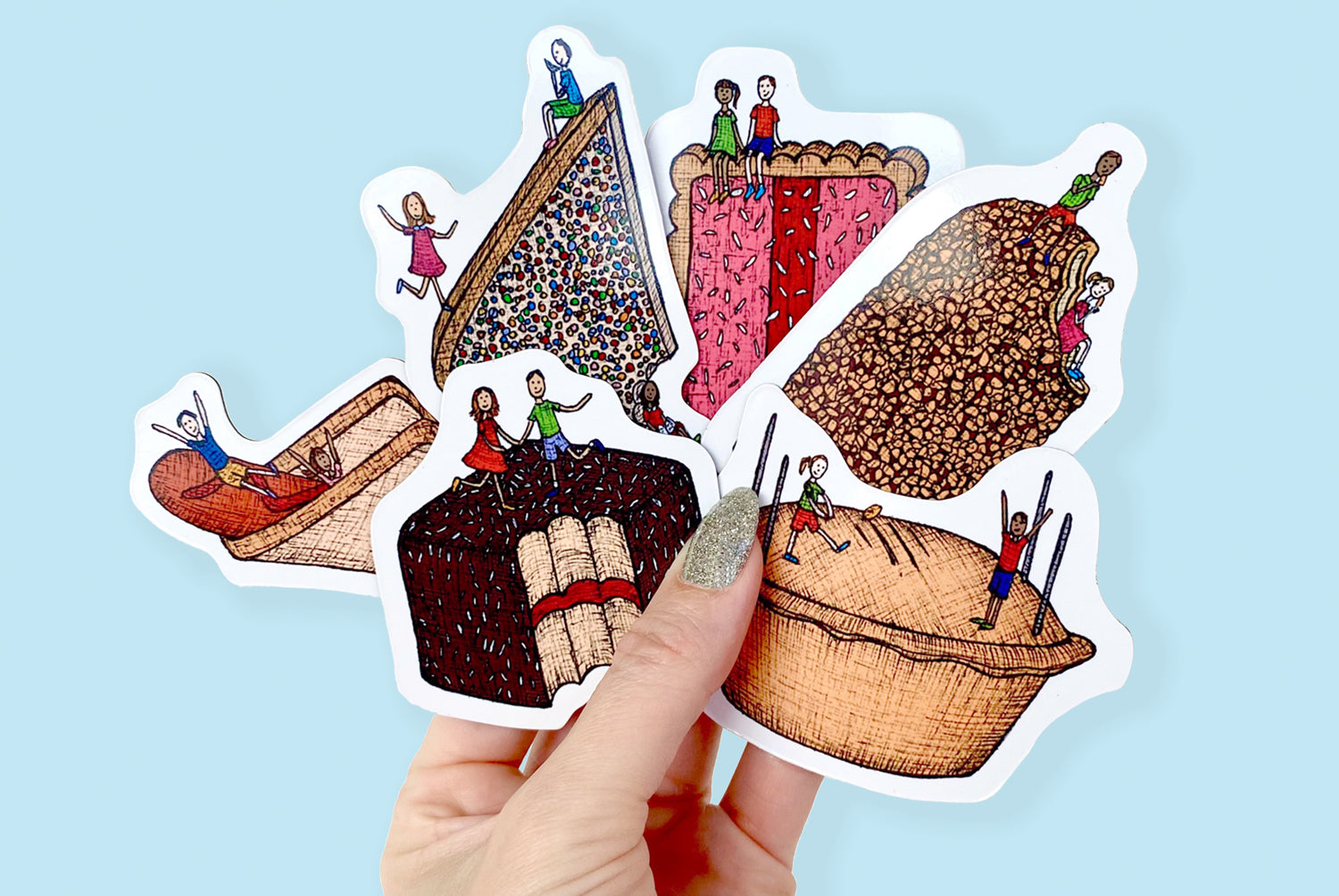 Fairy Bread - Australian Magnets