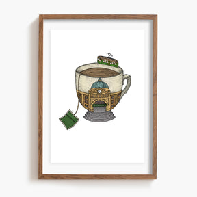 Melbourne Teacup - Art Print