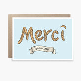 Merci - French Thank You Card