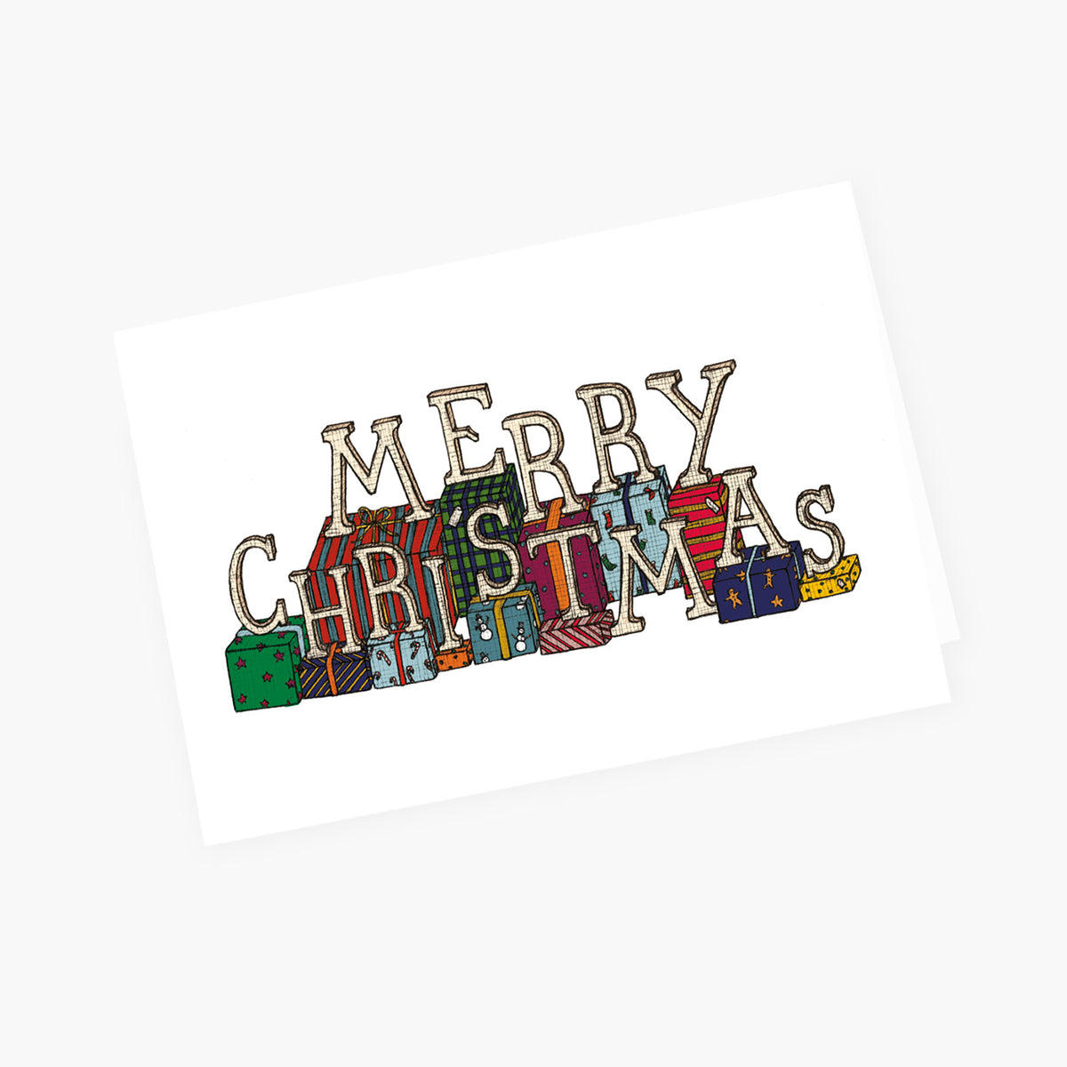 Merry Christmas Gifts - Christmas Card