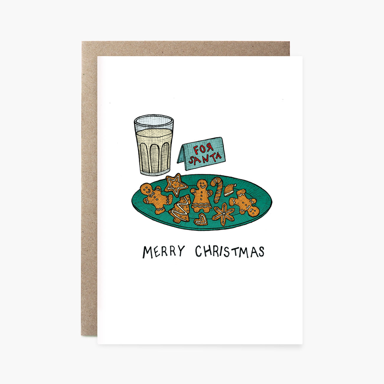 Cookies for Santa - Christmas Card