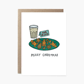 Cookies for Santa - Christmas Card