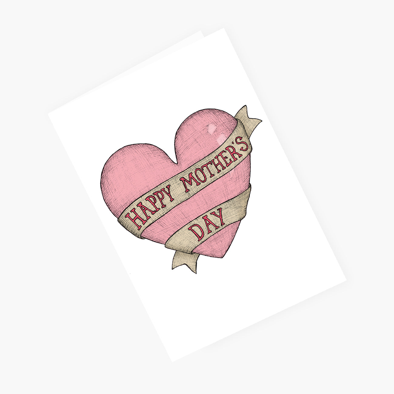 Mother's Day Heart - Mother's Day Card