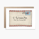 Letter for Mum - Mother's Day Card