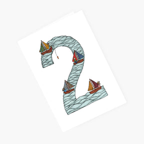 Number Two - 2nd Birthday Card
