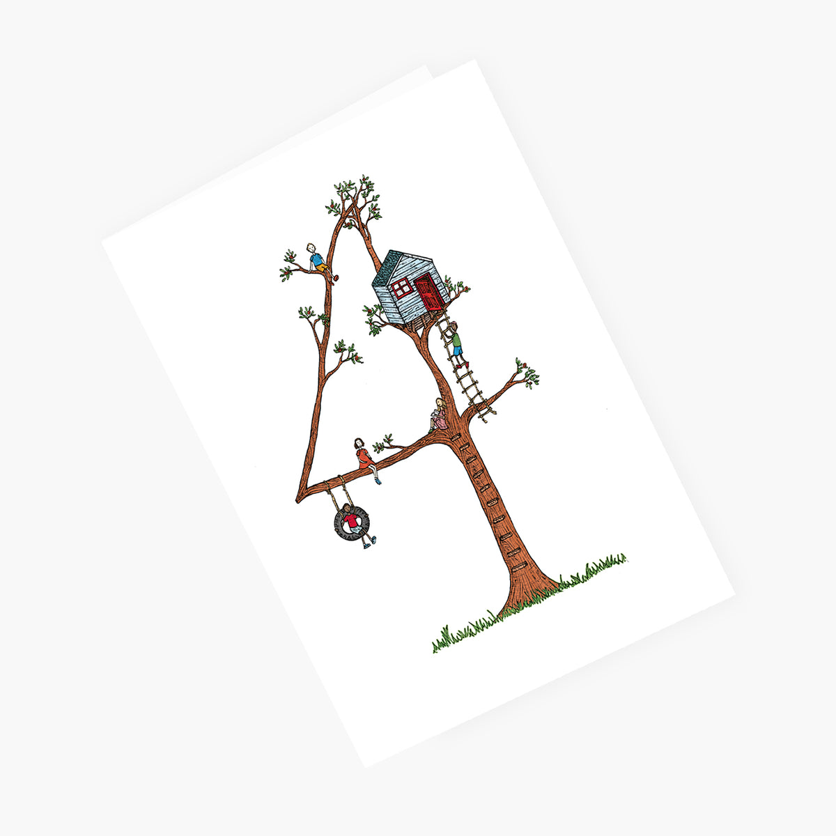 Number Four - 4th Birthday Card