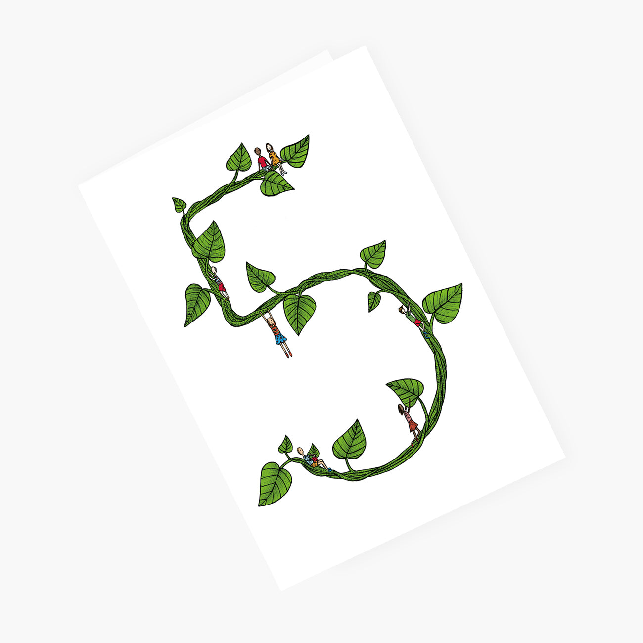 Number Five - 5th Birthday Card
