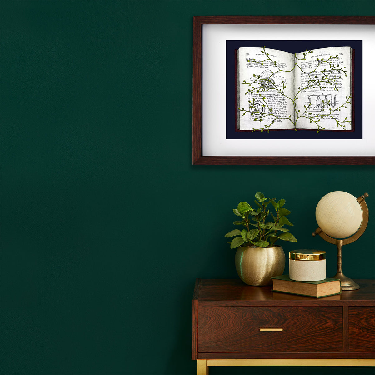 Overgrown Stories - Art Print