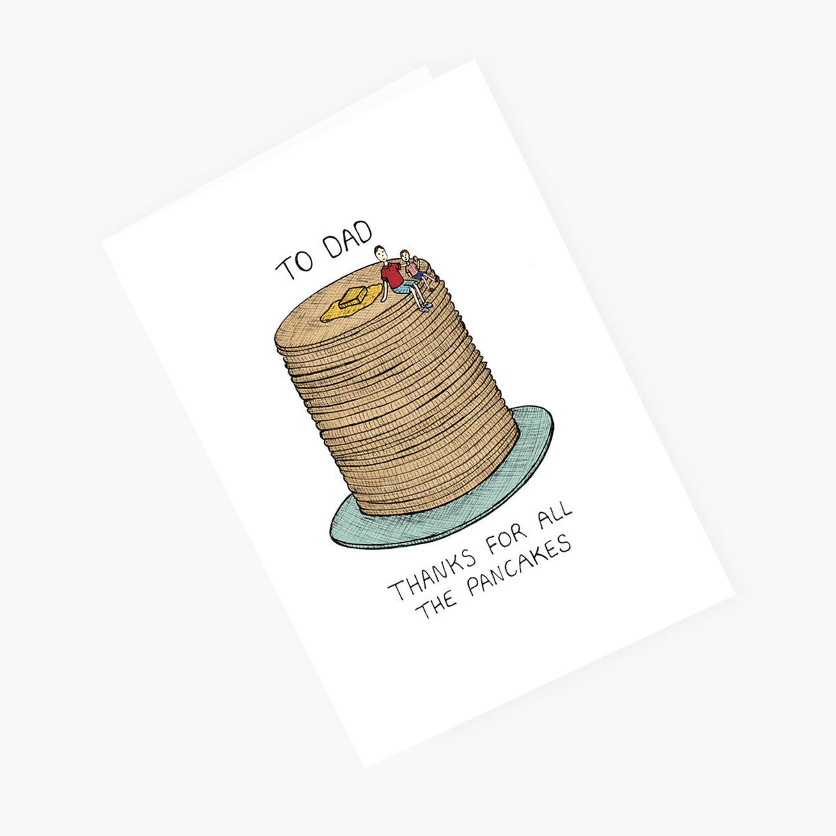 Pancake Dad - Father's Day Card