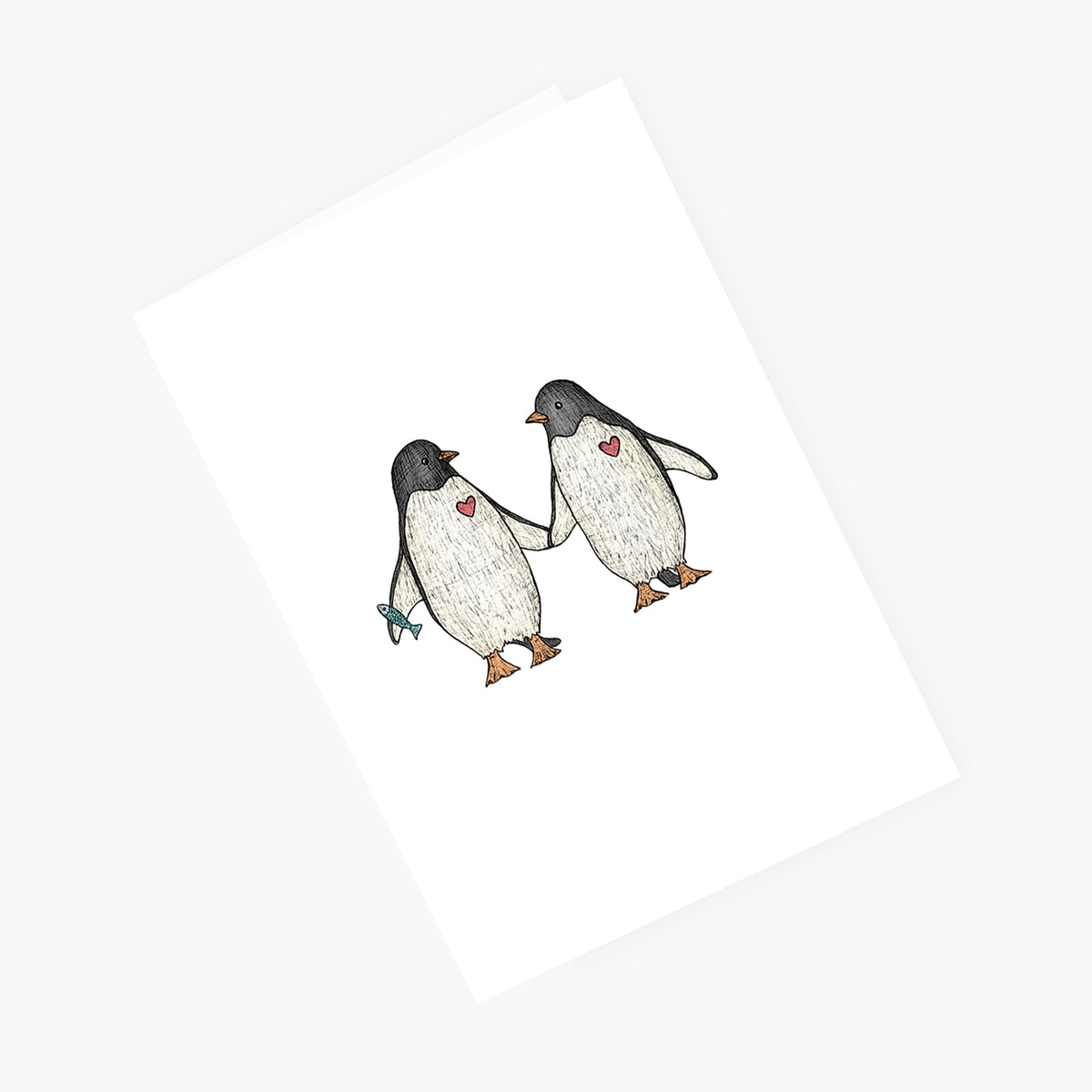 Penguin Love - Loving Card