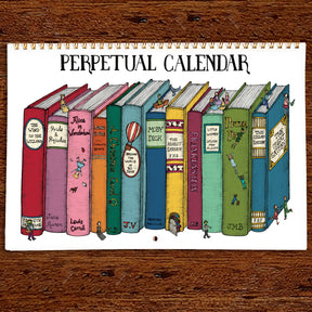 Book Themed Perpetual Calendar (Birthday Calendar)