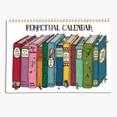 Book Themed Perpetual Calendar (Birthday Calendar)